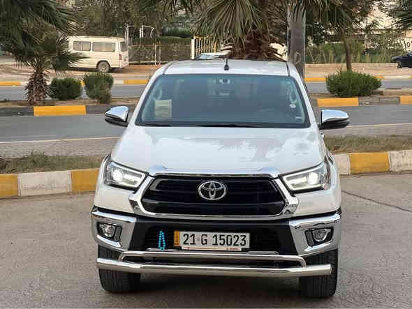 تويتا هايلوكس 2021  الشركه  SAS
بي بوياخ بي سارد
4بستونه
نمونه له جواني 
68هه زار روشتووه
عربي 
تويتا هايلوكش 2021
الشركة SAS
مكفوله كفاله عامه
4صلندر 
بدون صبغ بدون بارد 
كير محرك  مكفوله 
68الف ماشيه
320$بيا مجال
*********** كالار
