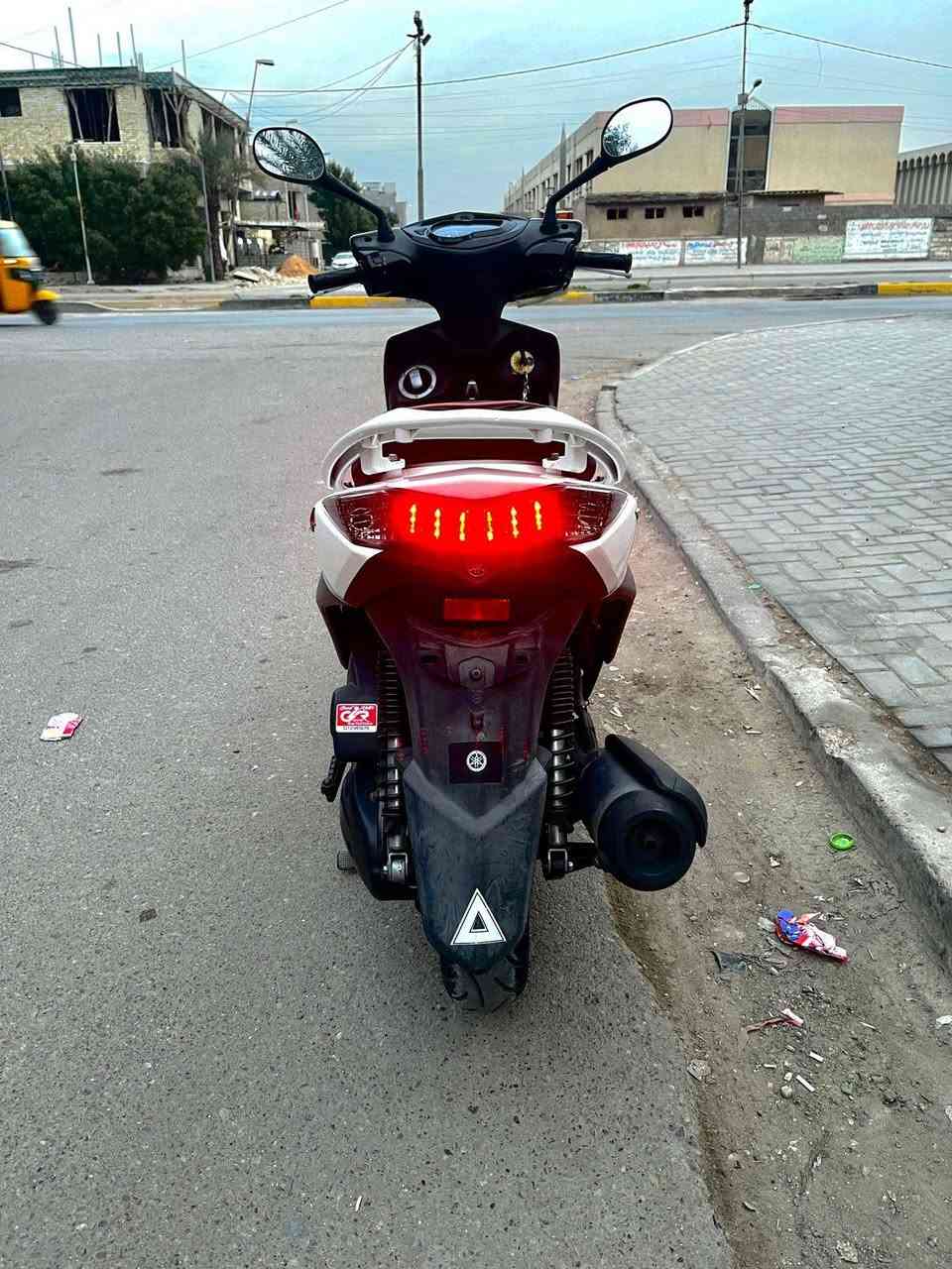 للبيع دراجه لد حديث مكفوله قبل شهرين ماخذهه من لرمبه *********** مكان بغداد جميله
