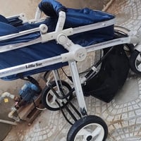 عربانة أطفال • حجم كبير • مستعمل قليل