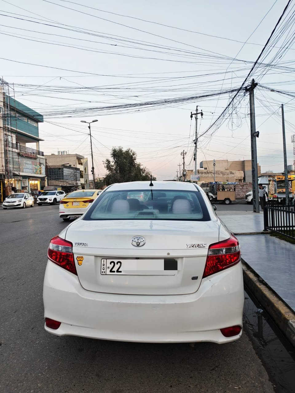 يارس 2016 خليجي(اربيل رقم جديد)
السلام عليكم ورحمة الله وبركاته

للبيع تويوتا يارس الموديل 2016
ماشية 170 الف كيلو
لون ابيض صدفي
مواصفات الخليجي معروفة
مكينة 1300
كير اوتوماتيك
تبريد

صبغ جاملغ امامي وربع باب سائق(بدون دواخل نهائي)
مكينة كير شرط
السيارة ب أسمي تحويل مباشر
السعر 114
للتواصل
*********** واتساب

مكان السيارة موصل
