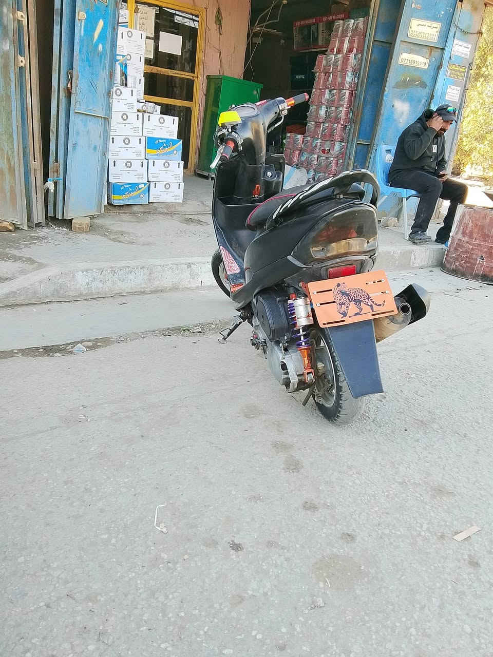 سلام عليكم دراجه ماكس عدله دراجه شلعه ومعدل درجه 55كهرباءيات كامله مكمله مكاني بغداد  الدورة ***********بي واتساب سعر 450وبيه مجال
