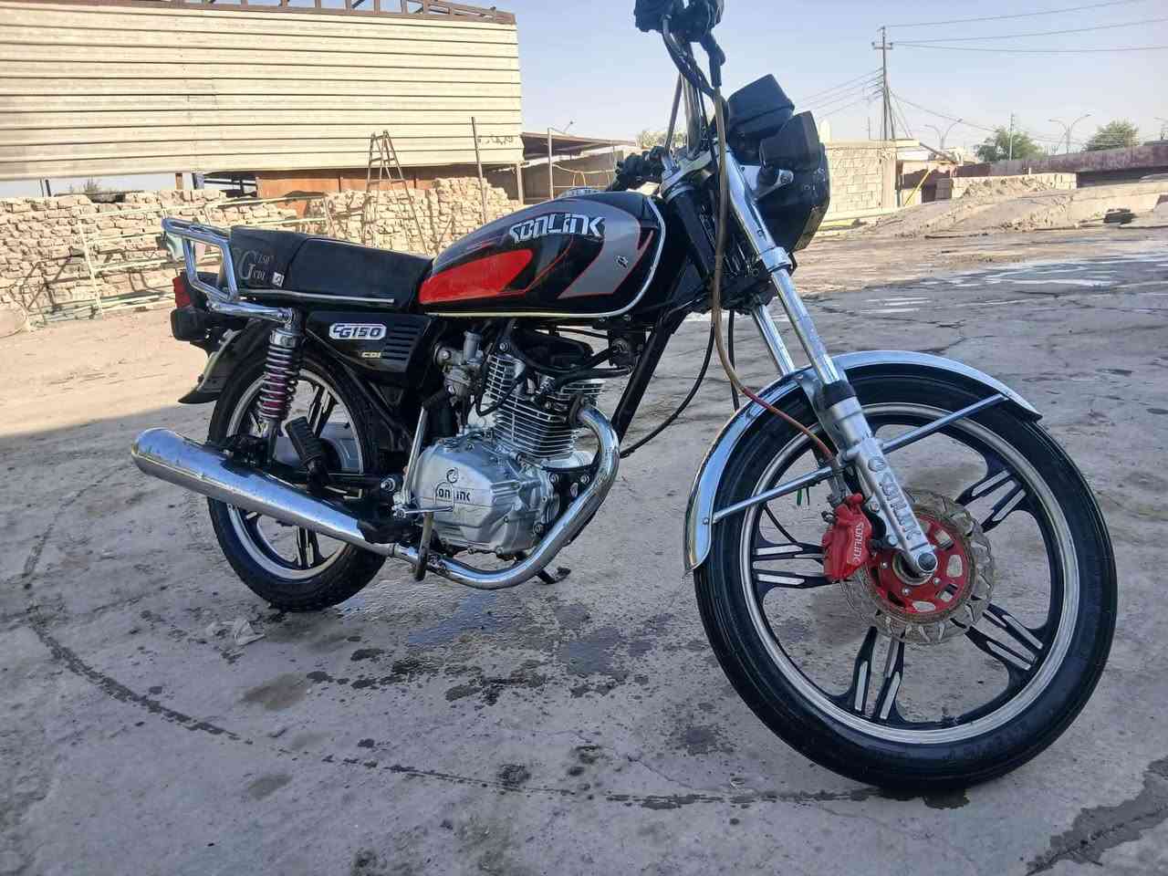 السلام عليكم دراجه سولنك 23 مكفوله كفاله عامه محرك شرط كهربائيات كلهه شغاله المكان سامراء ترهم بيع ومراوس السعر 450 وبيه مجال حك الجيه للستفسار عل *********** او عل خاص
