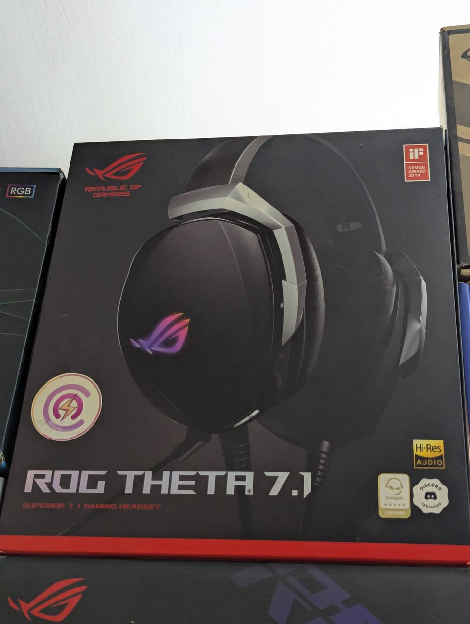 السلام عليكم ورحمة الله
للبيع فقط
مجموعة اكسسوارات راقيه
ماوس اتارك شارك X3 وايرليس (35 الف قفل)
كيبورد اسوس روك SCOPE RX TKL WIRELESS DELUXE (75الف قفل)
سماعه اسوس روك THETA 7.1 ( 100الف قفل) ضمان كيستون 
مايك فيفاين A6T ( 30 الف قفل) الكيبل مالته تعبان يحتاج كيبل فقط تايب سي
الاسعار غير قابله للنقاش
عنواني بغداد شارع فلسطين
***********
