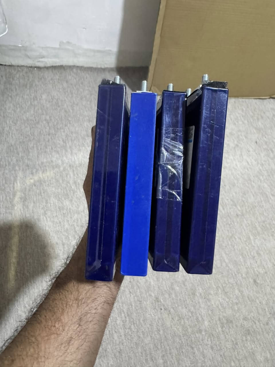 تحياتي للجميع 
بطاريات فوسفات الحديد. عدد. ٤ قطع.    ٣٢ أمبير. 

القطعه ٢٥ الف


**إذا كنت صاحب هذا الإعلان وتريد حذفه لأي سبب، رجاءا أرسل رسالة إلى الدعم الفني**