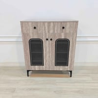 خزانة ٢ باب • خشب MDF • ٨٠×٩٥×٣٢سم