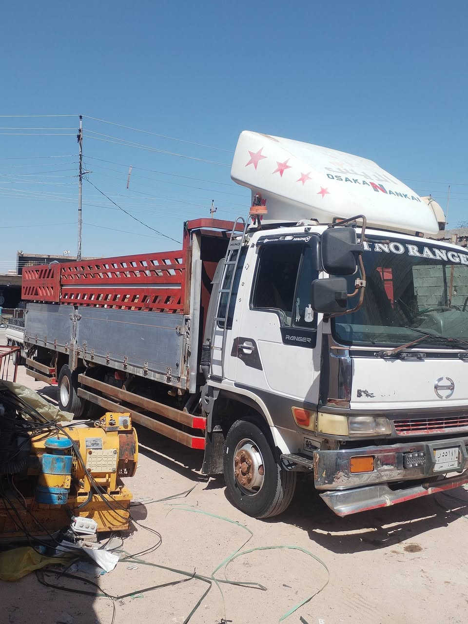 السلام عليكم
البيع هينو نكر موديل ٩٧
***********
