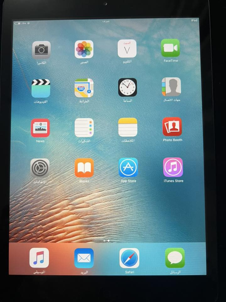 ايباد mini
جيل A1432
ذاكرة:32
الشاشة: مقاس 7.9 بوصة.
• المعالج: شريحة Apple A5.
• نوع الشحن: يستخدم كابل Lightning (وهو أول آيباد ميني يبدأ باستخدام هذا المنفذ).
بدون ملحقات..
السعر:40 الف فقط


**إذا كنت صاحب هذا الإعلان وتريد حذفه لأي سبب، رجاءا أرسل رسالة إلى الدعم الفني**