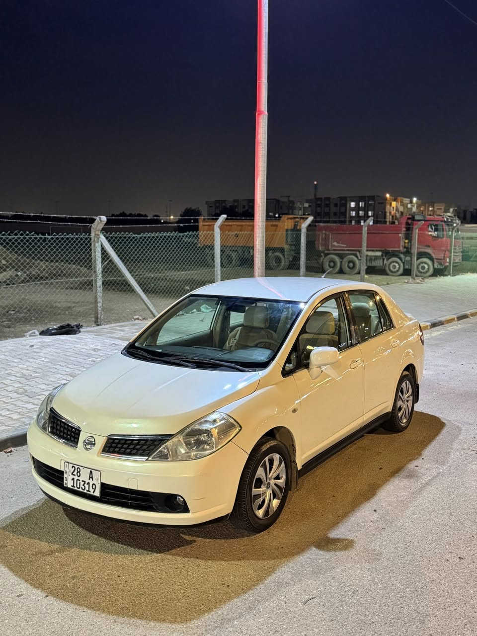 سلام عليكم نيسان تيدا ياباني رقم نجف نكليزي بأسمي
مديل 2009 
مكينه جديده بلكارتون 1600
كير جديد حداديه 100/100
مكفوله السياره من الضربه والصبغ فقط بنيد صبغ اني صابغه بأيدي جماليه
السياره جديده بمعنى الكلمه وستخدام شخصي
تبريد جديد منضومه كامله جديده 
جام اوتو 
كهربائيات كلها شغاله ماناقصه اي شي

مكان السياره نجف 
السعر 85 وبيها مجال بسيط
رقم الهاتف:-‭0778 255 6684‬
