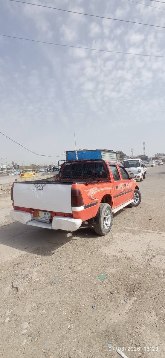 سلام عليكم
بيك اب كوناو 
موديل 2012
سنويه لل 2029
بي بطاقه وقود
بس فقط جاملغ السائق صبغ
محرك كير اكسل شرط 
تبريد تدفئه شرط
سياره بسمي 
تخم تاير جديد 
باتري جديد 
سياره نضيفه بمعنى الكلمه 
سعر 68$او بي مجال 
رقم /***********
