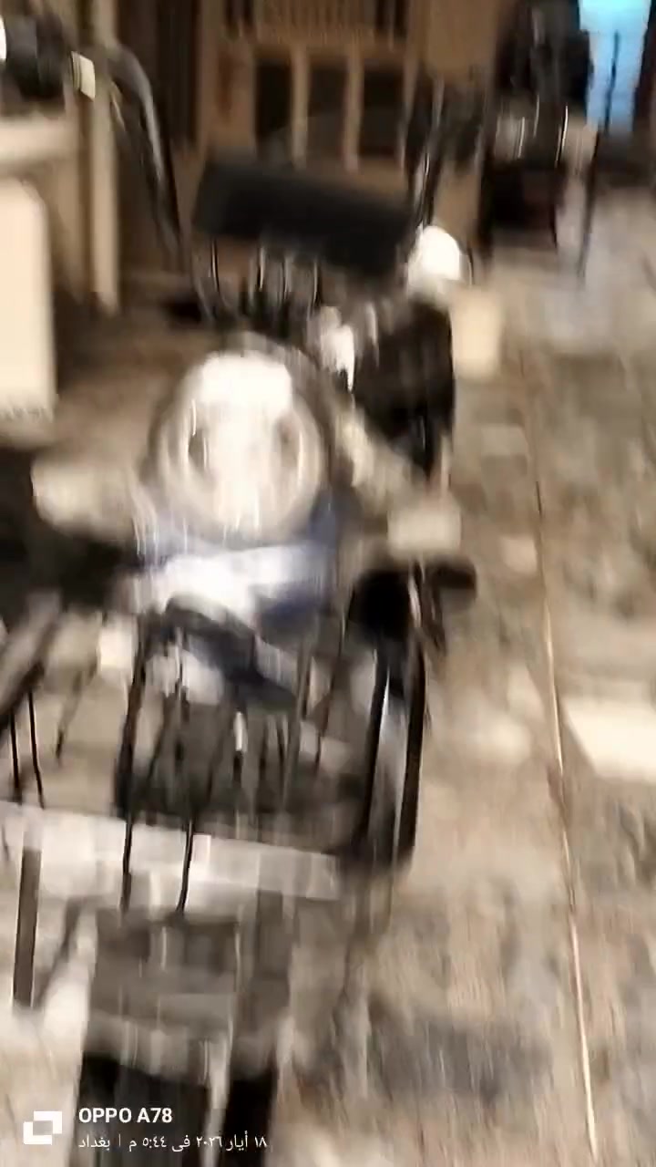 السلام عليكم دراجه شحن للبيع الدراجه صارلي سبوع من شتريتهه دراجه جديده بس الباتري ضعيف السعر 275 و بيهه مجال العنوان حبيبية شارع السچه الرقم ***********
