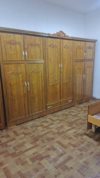 غرفه نوم 6 باب جديد  كنتور + جربايه + كومديات + زاويه + ميز تواليت  تو...