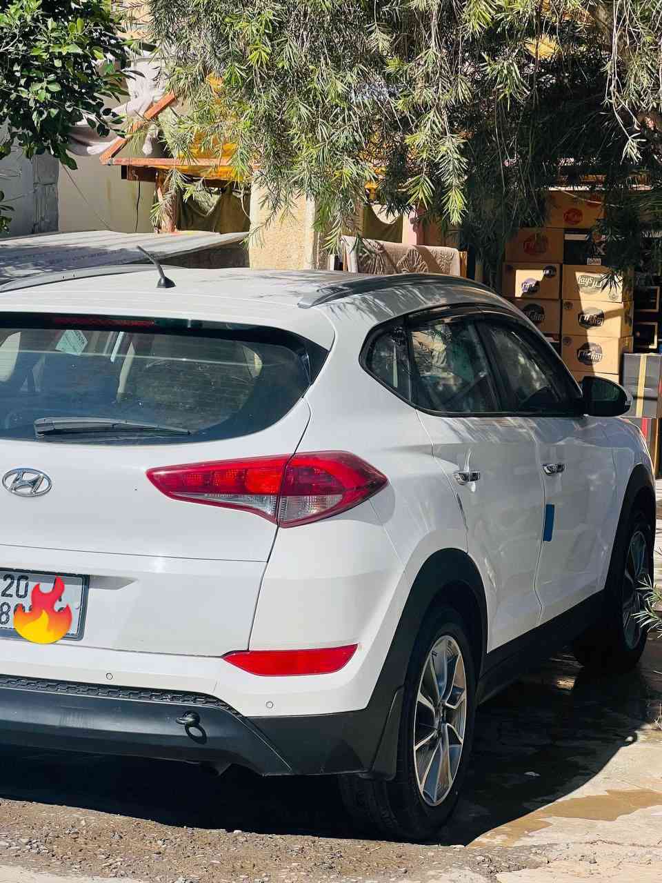 سلام عليكم
توسان 2018 للبيع

.                                                

بيهة جامرلوغ امامي وبنيد

ماشيه 239

الرقم ديالى

سنويه باسمي

تحويل ثاني يوم

السعر 175 وبيهة مجال 

مكان ديالى الخالص

***********
