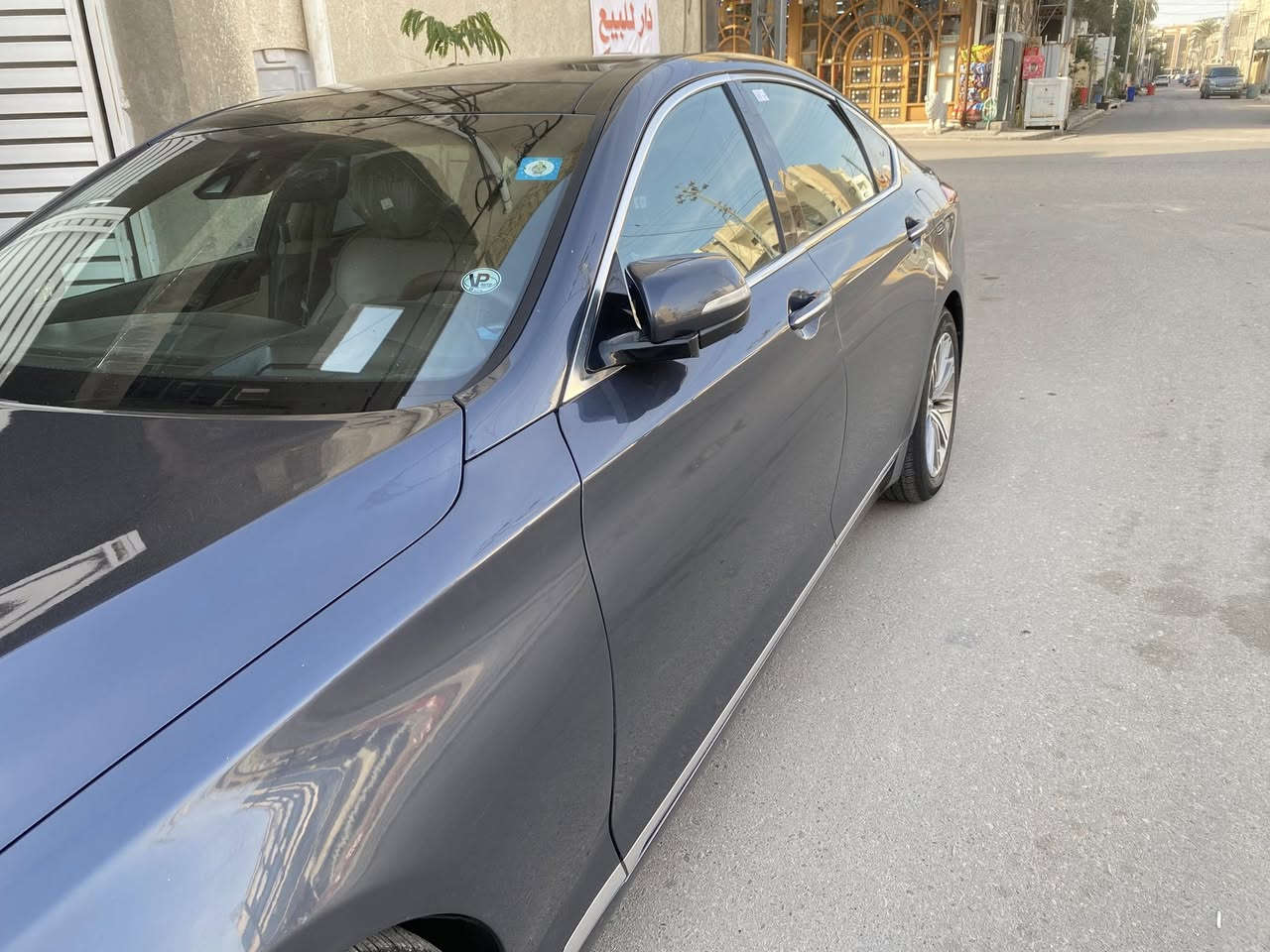 جينسز 2018 رويل معروفه مواصفات الرويل اعلى فئه / ظرر بنيد وجاملغ سايق بدون ارباك الارباك سليم حادث سطحي صدر جديد اطارات جديده مكينه كير كفاله ماشيه 120 م قابل للزياده الون فيلي مزرق مكان سياره ميسان / رقم بغداد الجديد/  السياره باسمي /السعر 193
هاتف/***********
