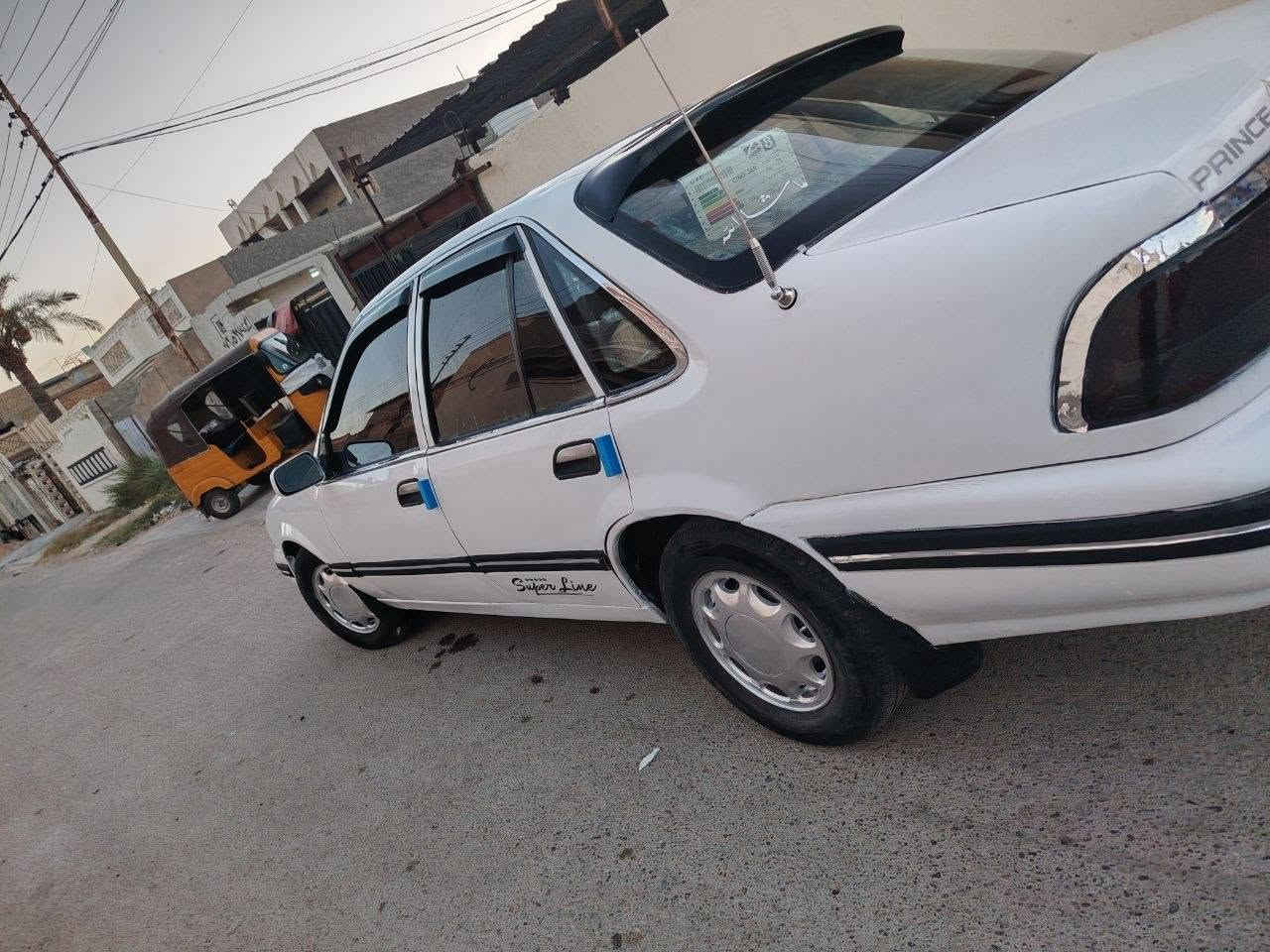 السلام عليكم برنس ٩٥ رقم بغداد دولي بسمي هزه جديده كير عادي محرك مفتوح كير ومحرك مكفولات صبغ حزام قماره بلاديه داخله جديد دوشمه جديده سياره جاهزه تبريد نقص كمبريسر فقط عنواني أبو غريب ***********/***********
