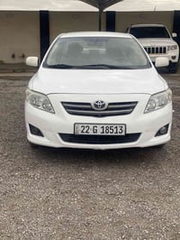 للبيع كورلا موديل 2008 خليجي محرك 18 ضرر جاملغ خلفي وربع الإهلال الخلف...