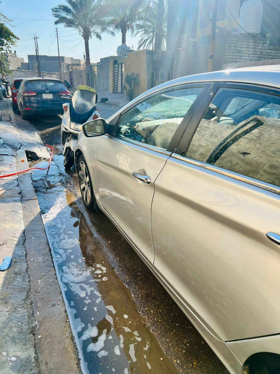 سلام عليكم سوناتا 2011 خليجي مصبوغه عام اثر جراد حادثها فقط جاملغ بدون دواخل لا شاصي ولا لغد # مكينه دوش ٢٤٠٠ بيه خيط بخار كير جديد حداديه جديده تبريد شغال كشن كهربائي كشن تدفئه تبريد قطعتين تبريد مكانها بغداد سعر 80  قفل ***********
