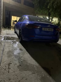 نيسان سنترا موديل 22 20حادثها شاملغ بنيد نفس القطع اصليه سياره فول واح...