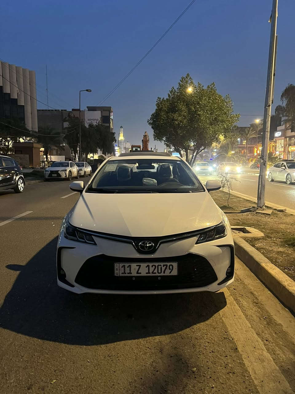 كورلا موديل 2025لبيع
سياره بحاله الشركه ماشيه 18الف
فول مواصفات 
رقم بغداد 
فتحه/سياقه ذاتيه/رادار تحديد مسار/كشنات جلد /داخل اسود 
مكان السياره بغداد 
السعر 160وبيها مجال
ملاحضه بيها شخط بداعميه الاماميه وباب رصعه واضحه بصور
***********
