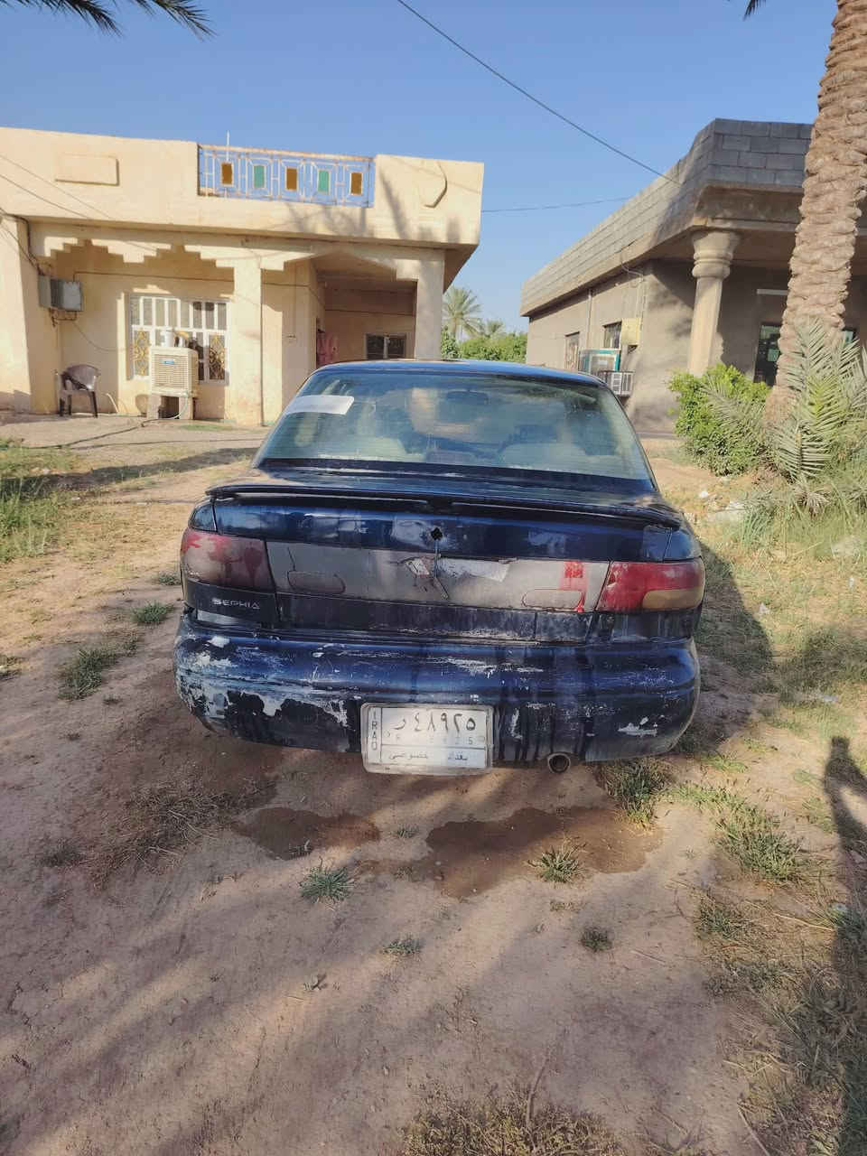 السلام عليكم للبيع سيفيه موديل 95 بغداد مشروع وطني السياره بلاديه كوله كير ومحرك خير من الله السياره مال تعمير السعر 20 تحويل مباشر للتصال عل رقم *********** مكان بلد ناحيه يثرب
