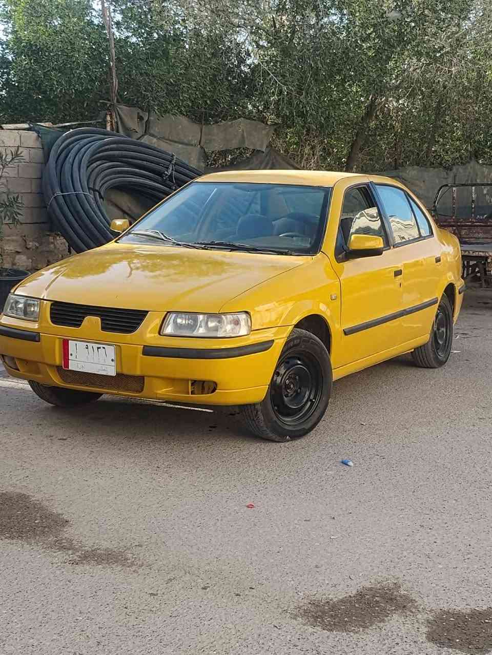 سمند نظيفه محرك كير سنويه توها انتهت مصفره هيئه عليها غرامه 100 الف السعر 25 مكانها  سماوه ***********
