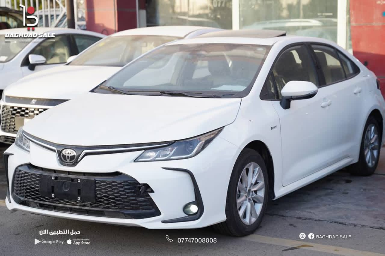 Toyota Corolla 2025 – Hybrid
 تويوتا كورولا ٢٠٢٥ –– هايبرد 

🌍 المدينة –  بغداد – البياع – معرض دار السلام 

•   🛣️  المسافة المقطوعة    - زيروو  
------------------------------------------------------------ 
💰 السعر:        علق تويوتا او كورولا او 2025
وسوف يتم الرد على الخاص برسالة بالسعر ورقم البائع 
✅ المواصفات :

✅ الموديل: ٢٠٢٥
✅ الفئة: نص مواصفات
✅ الحالة: زيرو
✅ الوارد: الصين
✅ المحرك: ٤ سلندر ١٨٠٠ هايبرد (بنزين + كهرباء)
✅ الويلات: ١٦ إنش

✔️ ناقل حركة أوتوماتيك CVT
✔️ نظام هايبرد اقتصادي جداً بالوقود
✔️ شاشة وسطية تعمل باللمس
✔️ Apple CarPlay & Android Auto
✔️ كاميرا خلفية
✔️ حساسات خلفية
✔️ مكيف أوتوماتيك
✔️ تحكم ستيرن متعدد الوظائف
✔️ مثبت سرعة
✔️ مرايا كهربائية
✔️ إضاءة LED أمامية
✔️ نظام ABS + ESP
✔️ وسائد هوائية متعددة
✔️ نظام مراقبة ضغط الإطارات


**إذا كنت صاحب هذا الإعلان وتريد حذفه لأي سبب، رجاءا أرسل رسالة إلى الدعم الفني**