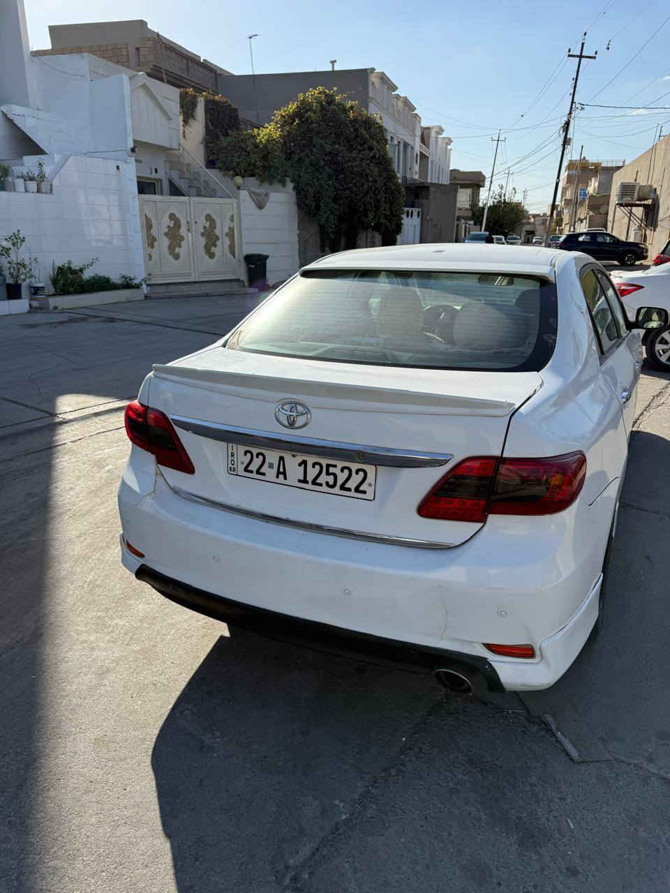 تویتا کرۆلا 
مودیل 2008 
سیارەکە سبوخ عامە جەمپێکی خفیفی پیشی هەیە گێرو مکینەو تەبریدوتەقەورەقەی بەشەرت
 مکینە گەورە  سنەوی نوێیە تا 2029
سحری 85مجال شوین هەولیر باداوە
ژمارەی موبایل *********** أربيل, العراق
