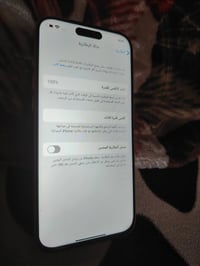 آيفون ١٧ برو ماكس • ٥١٢ • بطارية ١٠٠