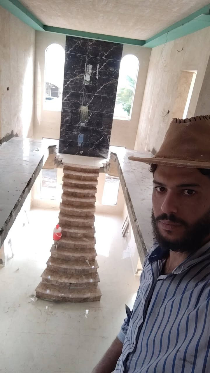 تم والحمدالله ختام بيت الاخ والصديق المقرب Bahaa Hadi 
اتفضل وبلخدمه
👷‍♂️✨ خدمة تركيب السيراميك والمرمر ✨👷‍♂️

إذا ناوي تجدد بيتك أو تبني جديد وتحب الشغل يكون مرتب و مضبوط ✅
أنا أقدملكم:

تطبيك سيراميك بجميع أنواعه وأحجامه

تطبيك مرمر بأحدث الطرق

شغل نظيف، سرعة بالإنجاز، وأسعار تناسب الجميع 💯

📍 أشتغل بجميع المحافظات
📞 للاتصال والحجز: (***********)
    واتساب                ***********
خل بيتك يكون مثل ما تتمناه.. الشغل عليّ والذوق إلك
تم والحمدالله ختام احد مواقعنه 
_جدران الواح البورسلين 60×120 المنشأ  (هندي)
_ارضيه بورسلين  80×80 المنشأ (صيني)
_الماده الاصقه الرويالROYAL1054 العازله للرطوبه مقاومه الاملاح مقاومه الاجواء ومو بس هيج بيهه ضمان وتاخذ ورقه ضمانك 25 سنه مصنع رويال 
درج مرمر 3سم (تركي  )
ومن الله التوفيق 

‏
