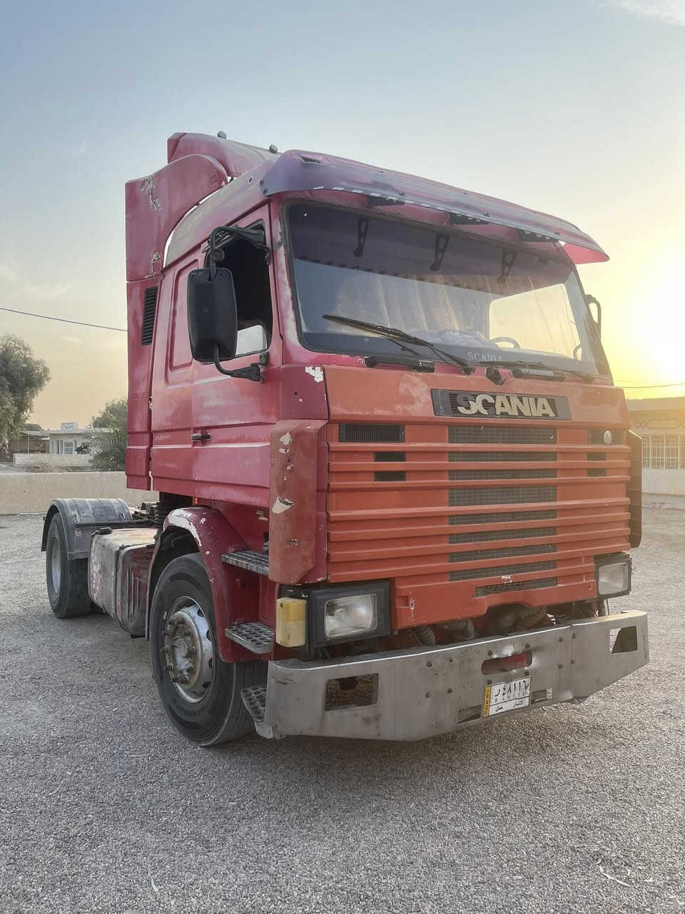 السلام عليكم 
سكانيا راس تريله 
موديل 1993
مكينه 113
كير 3*3
رقم أنبار الماني 
مربوطه براد 
تخم تاير جاهزه للشغل 
السعر :95$ ورقه وبيها مجال
عنوان / الفلوجه / معرض الرشيد 
للاستفسار :*********** او مراسله الصفحه
