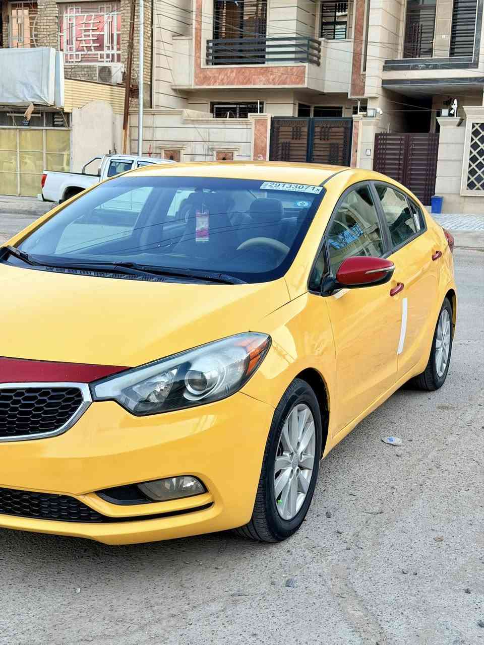 السبام عليكم
كيا فورتي ٢٠١٦ وارد امريكي 
رقم بغداد الانكليزي بأسمي تحويل ثاني 
حادثها بسيط طكه بالباب فقط 
بدون ايرباك صور الحادث مرفقه بالمنشور 
رادارات بالمرايه ثلاث انضمه قياده ايكو تحديد مسار 
فول تحكم ستيرن كشنات تبريد 
شاشه وكامره بلادي اصلي محرك ١٨٠٠ دوش مكفول من التبخير والتنقيص كير مكينه حداديه تخم تاير تبريد
خير من الله سياره جديده جداً 
السعر ١٠٥ وبي مجال بسيط 
المكان بغداد 
رقم الهاتف ‭٠٧٧١ ٢٢٠ ٧٤٠٧‬
((غير متواجد ع فيس))
