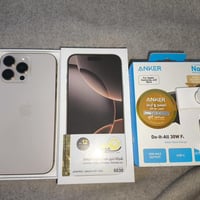 ايفون 16 برو ماكس • بطاريه 100% • النجف