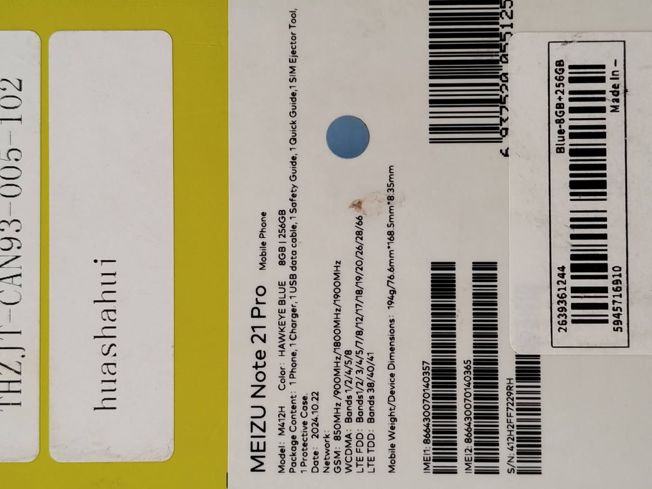 موبايل نوع MEIZU Note 21Pro جديد ذاكره 256 عشوائيه 8             خلي سعر فوك ل 100الف


**إذا كنت صاحب هذا الإعلان وتريد حذفه لأي سبب، رجاءا أرسل رسالة إلى الدعم الفني**