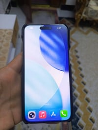 ، 15برو ماكس مستبدل شاشه أصلية وظهر مكسور بطاريه 88 الجهاز مال بيت  اس...