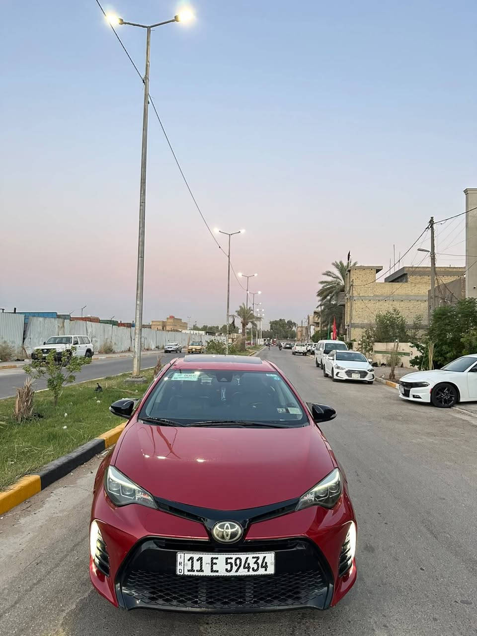 السلام عليكم
كورلا وارد أمريكي بدون حادث 2019 xse فول مواصفات اعلى فئة بالكورلا السياره بيها ٤قطع صبغ من امريكا فقط صبغ بدون اي ضرر ماشية ٨٠ السياره جاهزه من جميع النواحي بدون اي نقص صدر امامي خلفي جديد تخم تاير جديد تبريد ثلج 
السياره بيها منظومة غاز 
مواصفات السياره 
بصمة تشغيل 
بصمة أبواب 
فتحتة سقف 
كشنات جلد 
كشنات تدفئة +تبريد 
تحكم استيرن جهتين 
شاشة + كامرة 
أشاير بالمري 
ترحيب عند الاقتراب 
وبعد بيها هواي مواصفات 
للبيع السعر 127 وبيها مجال 
رقمي ***********
العنوان الحرية
