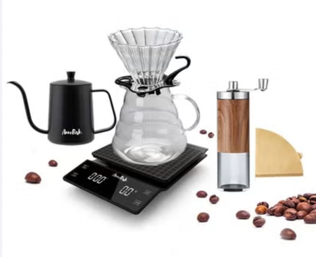 ☕✨ عش تجربة القهوة المختصة بكل احترافية!
مع مجموعة تحضير القهوة المقطرة V60  – كل ما تحتاجه لتحضير كوب مثالي بين يديك.
ابدأ صباحك بإبريق عنق الإوزة للتحكم الدقيق بالصب،
واطحن حبوبك طازجة بمطحنة يدوية احترافية،
وازن الكمية بدقة 0.1 غرام،
واستمتع باستخلاص متكامل عبر قمع V60 الزجاجي الحلزوني ☕
✔ أدوات متكاملة (7 قطع)
✔ جودة عالية من الستانلس ستيل 304 والزجاج الحراري
✔ مثالية للمنزل والسفر والرحلات
✔ تحكم كامل بالطعم… من أول قطرة لآخر رشفة
القهوة ليست مشروبًا… إنها طقوس ✨
اجعل كل كوب يحكي ذوقك الخاص.
للطلب والاستفسار عبر التليجرام:
https://t.me/dor_5⁠�


**إذا كنت صاحب هذا الإعلان وتريد حذفه لأي سبب، رجاءا أرسل رسالة إلى الدعم الفني**