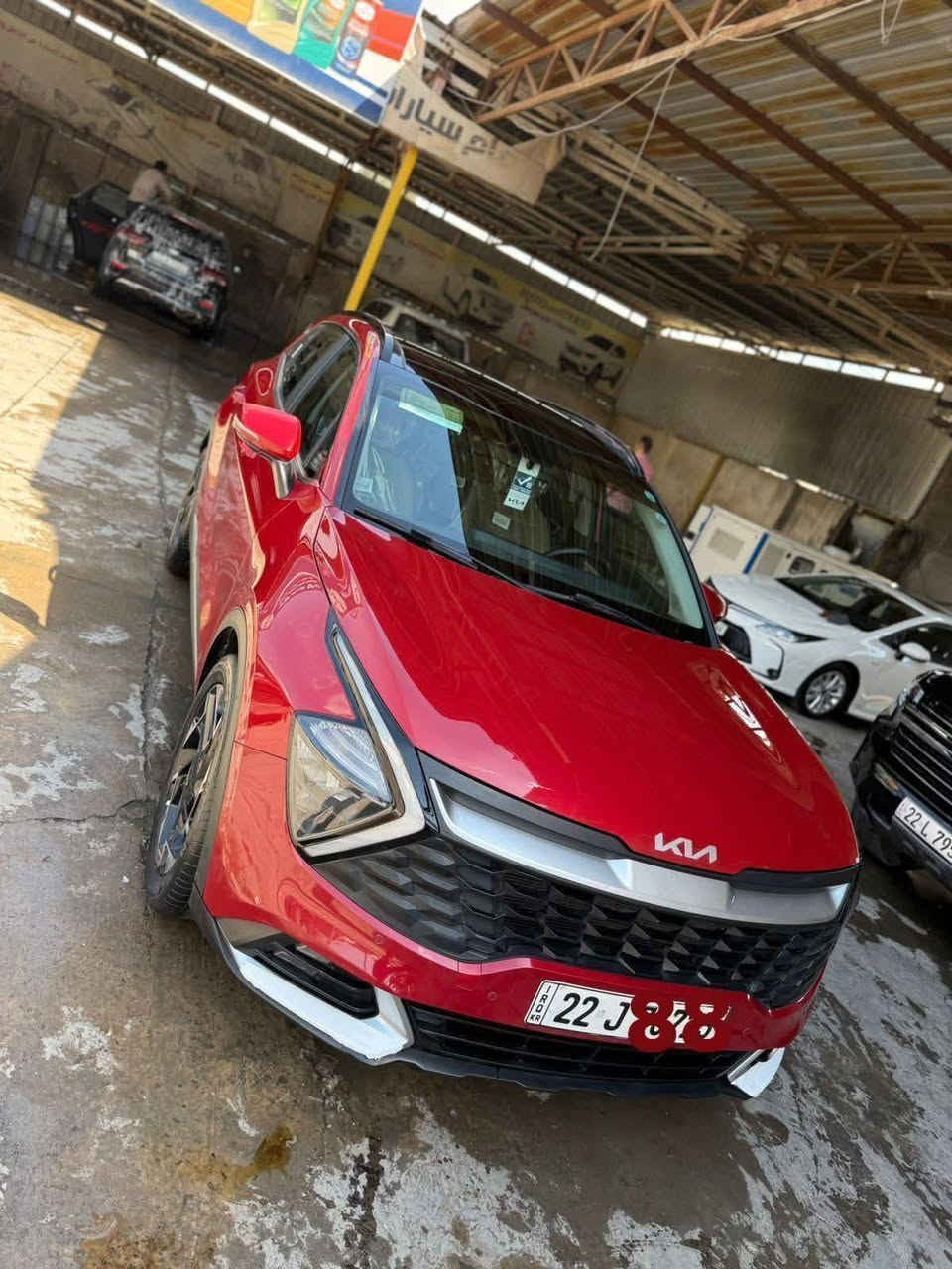 عيدكم مبارك كل عام وانتو الف خير
تحيه طيبه السلام عليكم
كيا سبورتج 2023 خليجي 
فول مواصفات 
عداد المسافه 40 الف 
مكفوله من صبغ تبديل او بارد 
حجم المحرك 2000 دوش 
بصمه تشغيل 
بصمه ابواب 
شاشه كامره 
تحكم ستيرن 
حساس خلفي أمامي 
مقاعد كهرباء 2 
كشنات تدفىه 
جنطة كهرباء 
ترحيب على بعد 
لد خلفي أمامي 
بارنوما 
مري شفط 
مانع انزلاق 
شاحن موبايل 
هندر بربيك بصمه 
اوتو هولد 
ويل كب 20
ايكو سبورت 
قيادة ذاتي 
لون احمر مميز 
فول مواصفات 
رقم اربيل دولي باسمي تحويل مباشرة سنويه هزه جديد 
السعر 215  ورقه وبيها مجال 
اي استفسار 
*********** 
مكان بغداد الدورة حي دجله
