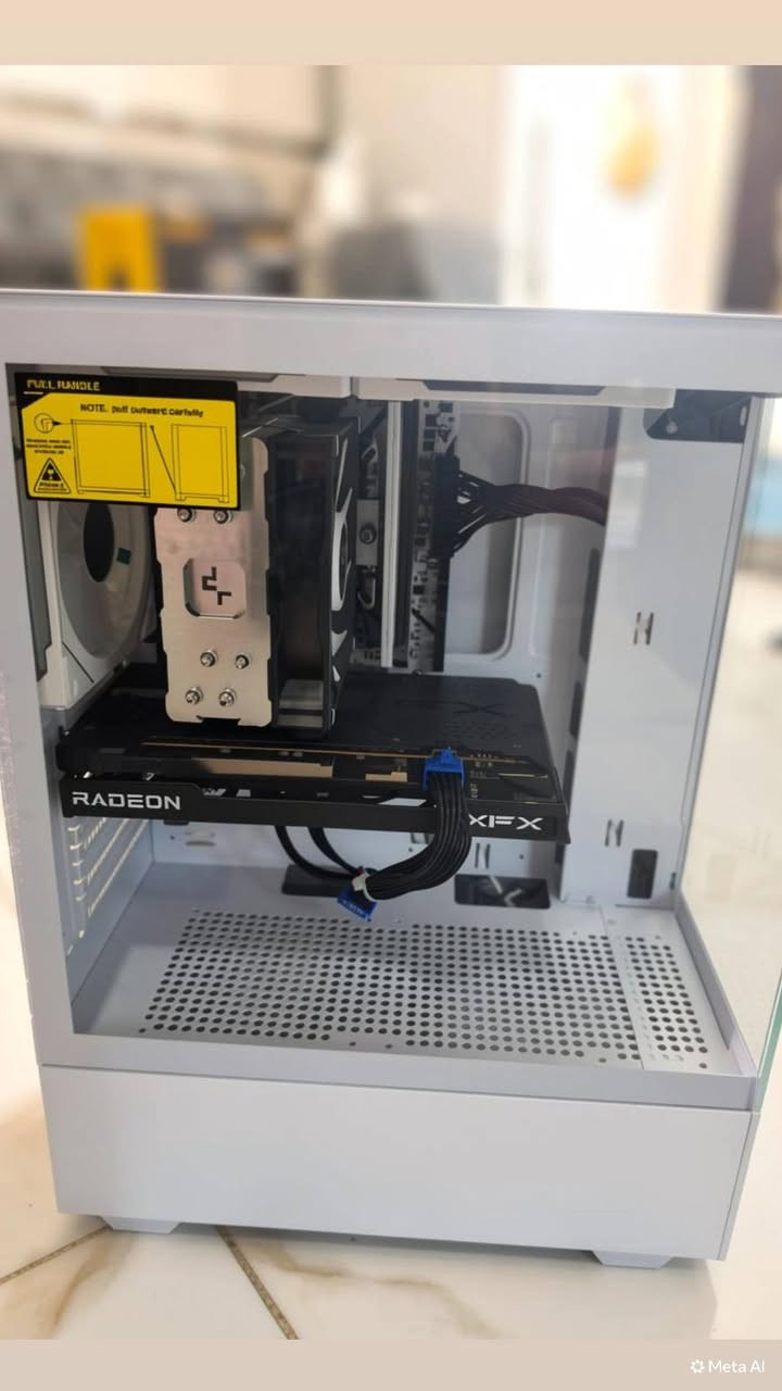 PC للبيع 

معالج/ AMD Ryzen 5 5500
كرت شاشة / Rx6650xt 8g 
مذر بورد/ B550
تخزين/ SSD 512
رامات/16
مبرد/  Deeb coll 400
Ups/ اوفلاين 1500v 
شاشة msi 200fps 1080 حجم 24
ماوس من رايزر 
كيبورد ميكانيكي

كل كراتين القطع موجودة 

سبب البيع اريد اجيب تجميعة 5060
ملاحظة التجميعة جديدة كلها استعمال 20 يوم مع وصل الضمان لكل القطع 

السعر/ مليون و500 وبيها مجال قليل للشراي

مكاني مدينة الصدر 
رقمي ***********
