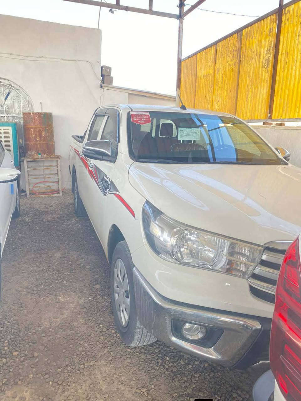 #الهايلوكس_زيروووووو
سلام عليكم
تيوته هايلوكس ناصي ساز للبيع

موديل 2025 زيرو صفر ماشيه 20الف

ام الضمان 

رقم سليمانيه انكليزي تريد تحويل تريد وكاله

مكفولة كفاله عامه

كير عادي ***********

مكاني صلاح الدين بلد يثرب
