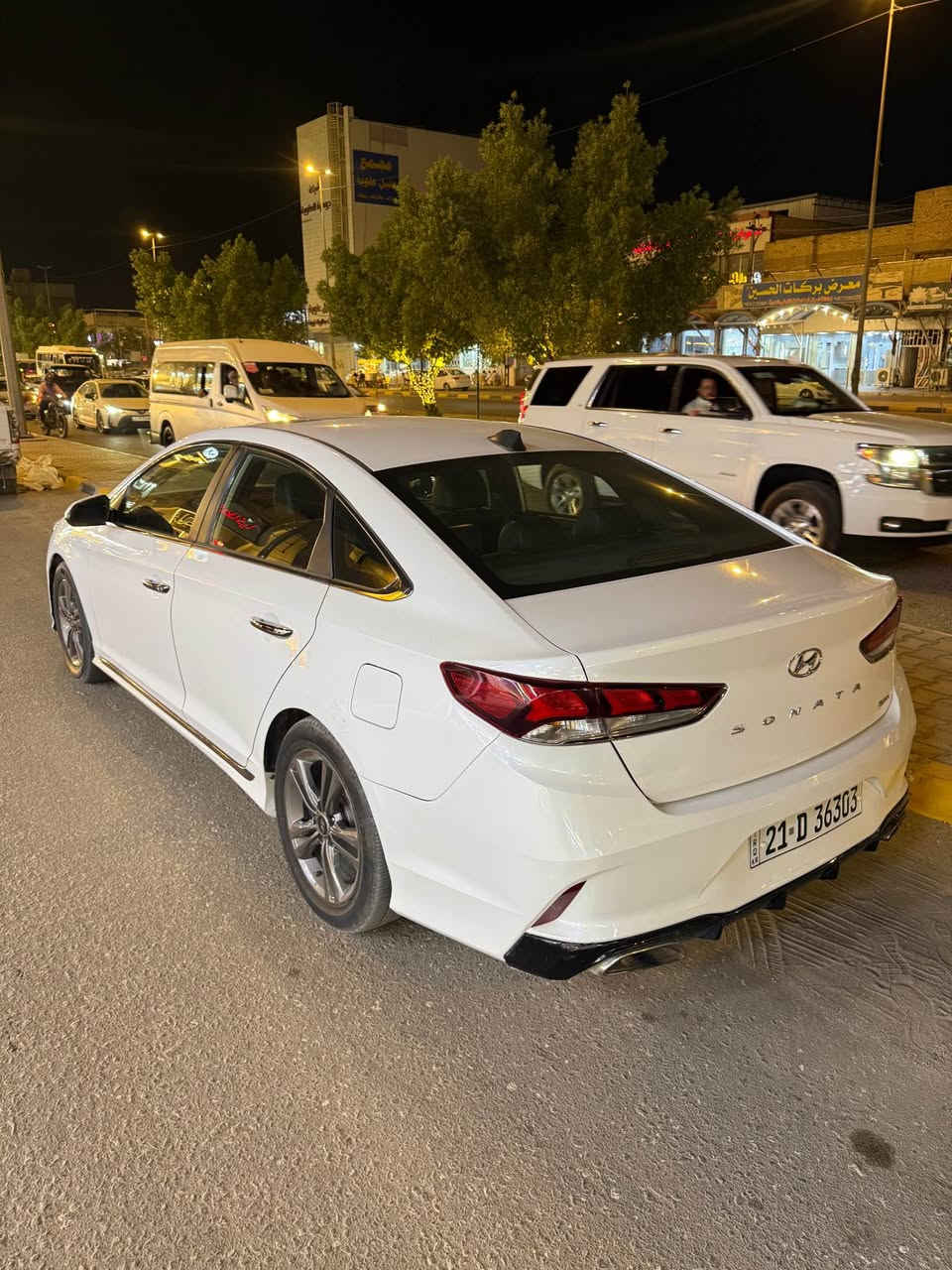 سلام عليكم 
سوناتا 2019  فئة سبورت وارد كندي 
حادثها فقط بنيد 
بلعراق بيها ملاحظات بسيطه تجي وتشوف بعينك 
كل تكشير بلصبغ ماكوو
رقم سليمانيه
ماشيه 152000كيلو متر  
المواصفات:
فتحه 
بصمه 
شاشه كبيره تدعم كار بلي
كاميره دواره 
نظام نقطه عمياء 
تدفئة كشنات
كشنات جلد 
ستيرن حرف D 
شفتات بالستيرن 
درايف مود ( نظام سبورت)
اشاير بالمري
حداديه جديده
مكان السياره نجف
السعر 137
*********** النجف, العراق
