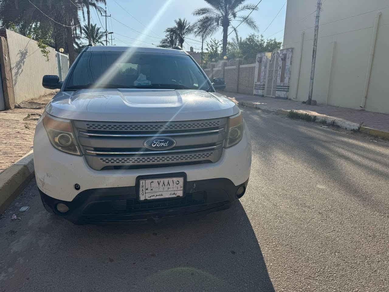 السلام عليكم 
فورد اكسبلور للبيع مديل 2013 وارد
حادثها بنيد تبديل بلادي وباب الخلفي مصبوغ 
وشبر بقبق الجنطه  فقط
رقم بغداد سنويه جديده مواصفات الاعتياديه
سياره استخدام شخصي على ايد وحده 
السعر 140 وبي مجال 
***********
