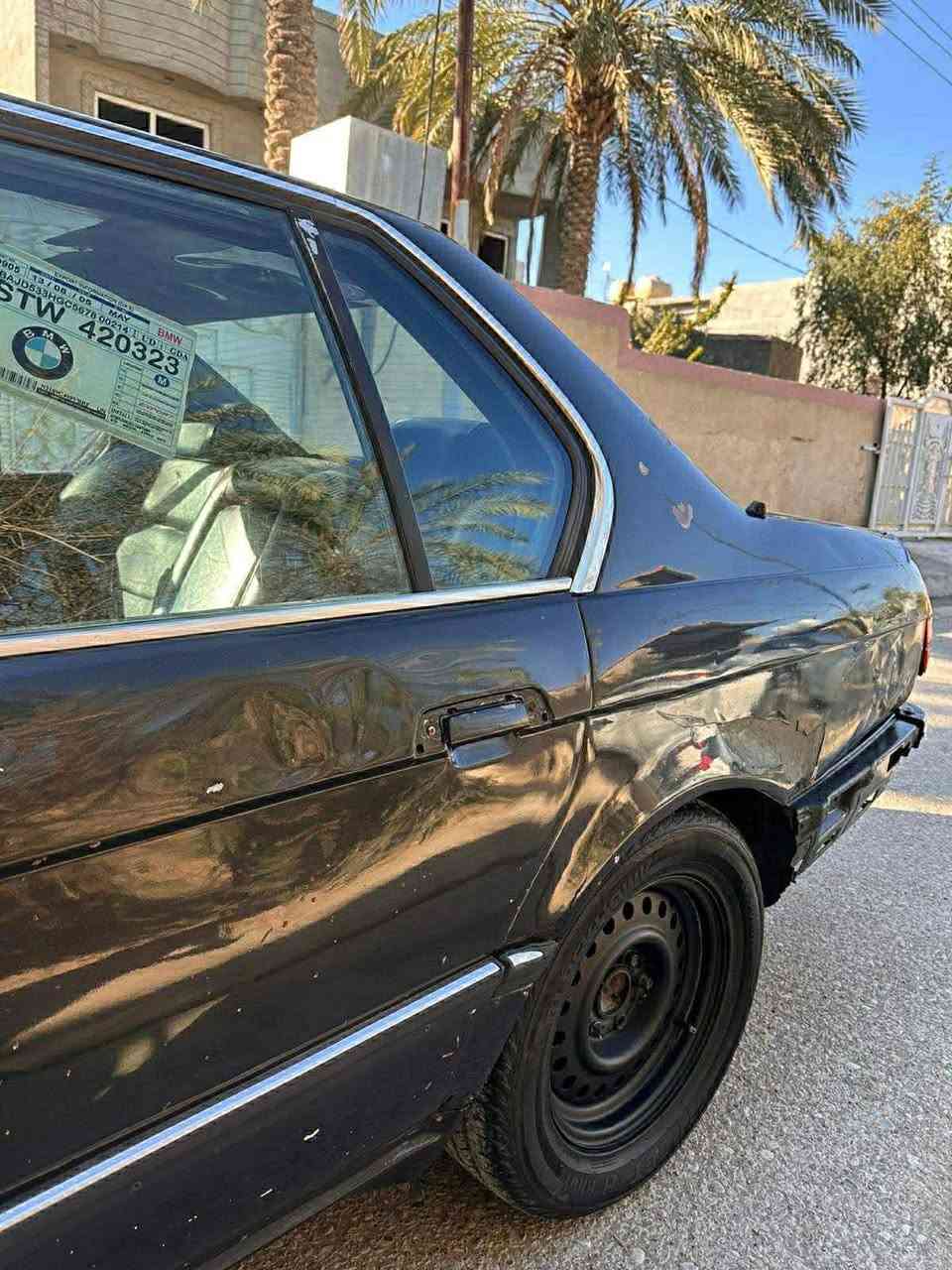 ‏BMW 735i ✈️
رقم ديالى شبه مميز سنوية 2027 
بلادية بدون صبغ 
لايت زينون عالي ثلجي ناصي شمسي 
السماعات دمام +مظخم صوت 
كهربائيات على البلاد بدون زلغ بدون اي چتلل 
صدر امامي خلفي جديد تخم تاير جديد منظومة مي جديد منظومة بانزين داينمو تخم بلكات تخم نوزلات كلة جديد 
داخل نظافة 90‎%‎ 
كلشي بيهة شغال 
السعر 34 وبيهة مجال 
ديالى/بعقوبة


**إذا كنت صاحب هذا الإعلان وتريد حذفه لأي سبب، رجاءا أرسل رسالة إلى الدعم الفني**