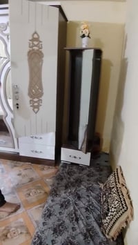 غرفة خشب • مستعمل ٣شهور • دوشك طبي