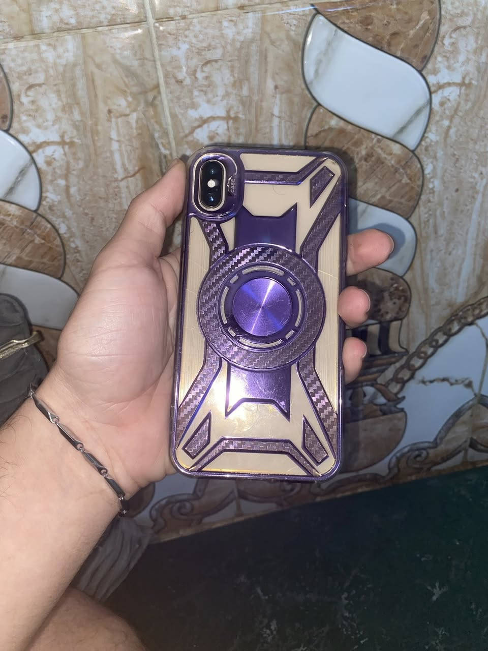 السلام عليكم XS Max
ذاكره256

ضهر مفطر 

شاشه  بلادي وكاله بيها فطرين مامثرات عل لمس وبي طبوع 

بس خلل بل كام. الخلفي مره تشتغل مره لا تصير ب10

السعر 120وبي مجال

رقمي***********
