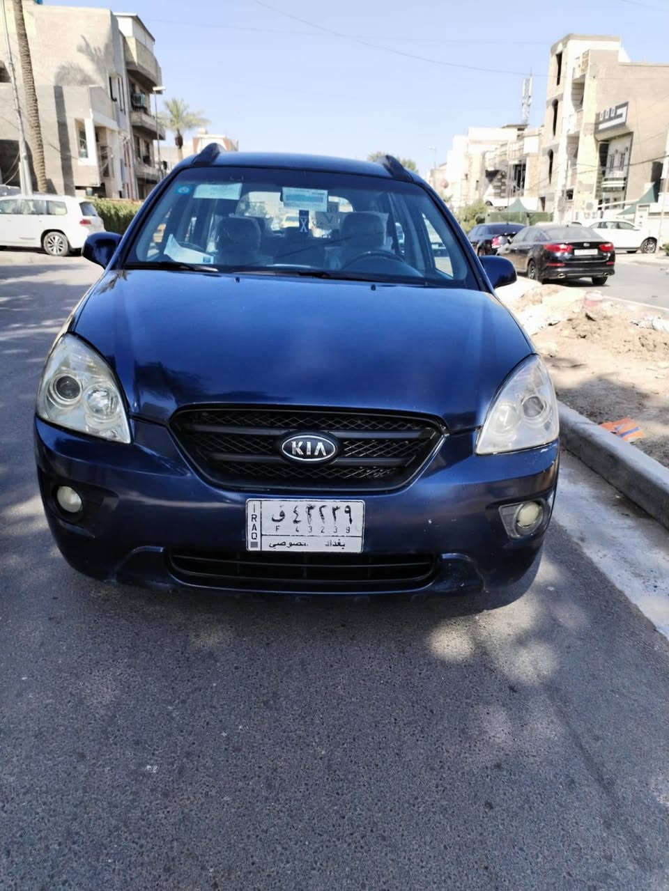 السلام عليكم
كيا روندو موديل، 2008 كير اوتوماتيك محرك 3000 بلاد حجم 6 سلندر تبريد ثلج قطعتين كلشي بيها شغال وعل وضع الشركه وجاهزه للاخير سنويه مشروع وطني لغايه 2028 سعرها 87 ومكانها بغداد شارع فلسطين للاتصال *********** 
غير متواجد عالفيس اتصال فقط
