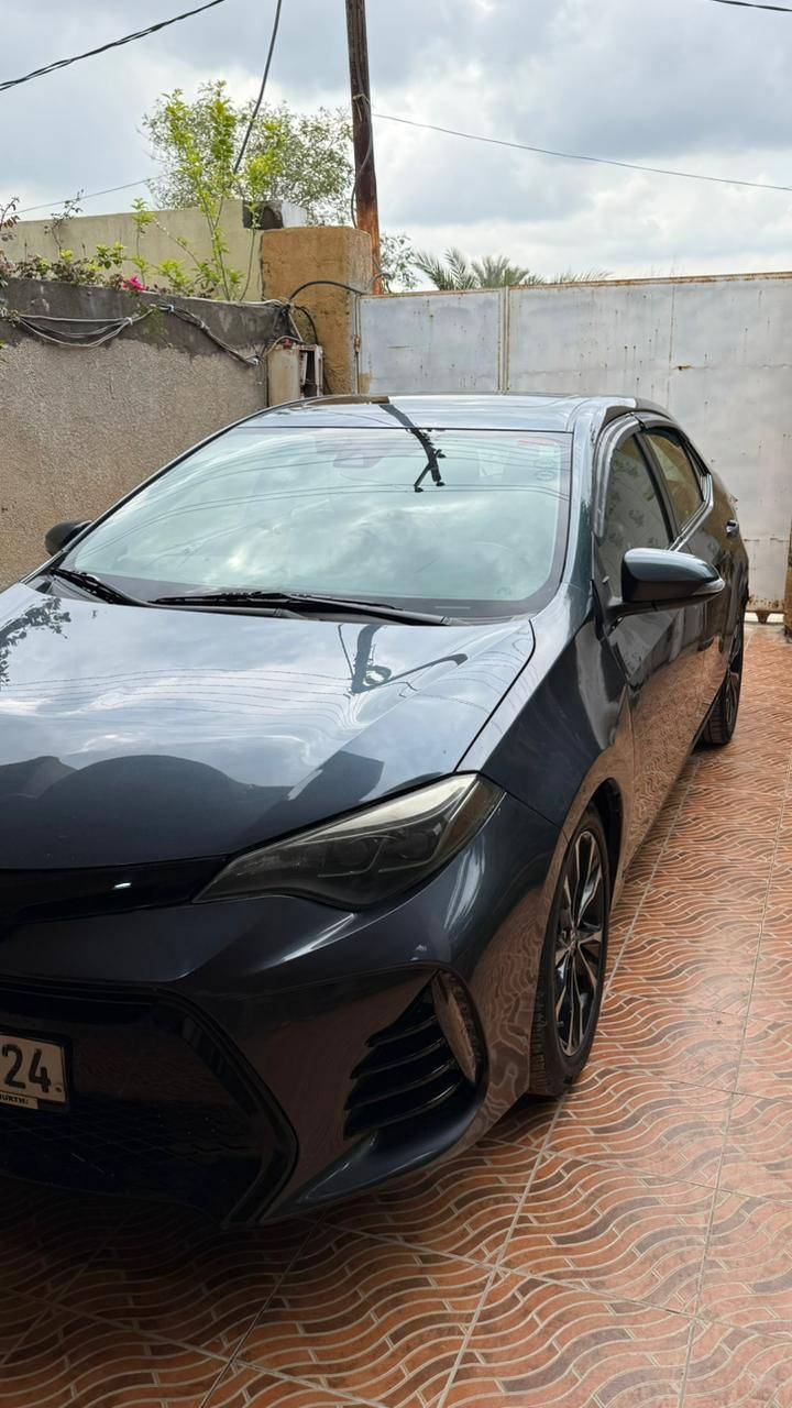 تيوتا كورلا موديل 2018  فئه.  SE
رقم سليمانية جديد
سنوية 2029/8/23

ضرر  ؛ جنطة الصندوق مكان الرقم، مع بارد خفيف مرجع 
تبديل جامرلوغ امامي جهت السايق بالعراق

ماشيه 148.000 الاف ميل
تبريد ممتاز 
تدفئة كشنات جلد مع تدفئة استيرن 
تحكم استيرن
بانوراما 
رادار 
حجر بيئة
مثبت سرعة
تحديد مسار
 كير ومحرك في حالة ممتازة
وباقي واصفاتها المعروفة 
السعر 135$. 
______________________
المكان  :  ديالى _ بعقوبة 
الرقم  :  ***********
_____________________
