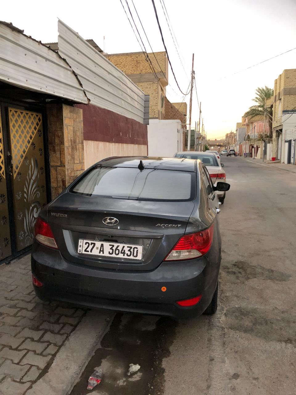اكسنت 2013 محرك 1600 قطرتين خليجي رقم ذي قار دولي بأسمي فول عدى الفتحه بيه قطعتين جاملغ وباب الخلفي  السعر 85مكاني النجف ***********
