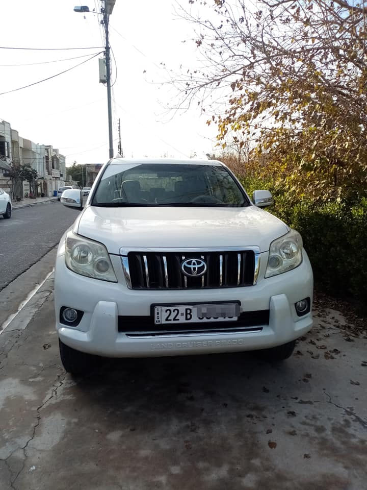 سڵاو
موسفات TXL
توێتا پرادۆ 2010
وارد خلیجی شریکە جیهان
مەکینە v4
سیارەکە زۆر بە پاکی ماوەتەوە سبوغی نیە تەنها سندوقی دواوەی کەمێک ساردی هەیە
مەکینەی نەکراوەتە گیر بەشەرت
تحویل و غرامە بە شەرت 
نرخ :-220 $ کەمێک مجال
بۆ پەیوەندی *********** واتسئاب
السلام عليكم الاخوان ..
تويوتا برادو 2010 TXL
وارد خليجي وكالة شريكة جيهان 
 محرك v4 .. 
مكفولة كفالة عامة بدون صبغ و فقط شویە بی بارد فی صندوق خلفی
سنوية رقم كلة جديد 
سعر :- 230 $ شویە بی مجال
مكان سيارة اربيل
رقم صاحب : - *********** watsapp أربيل, العراق
