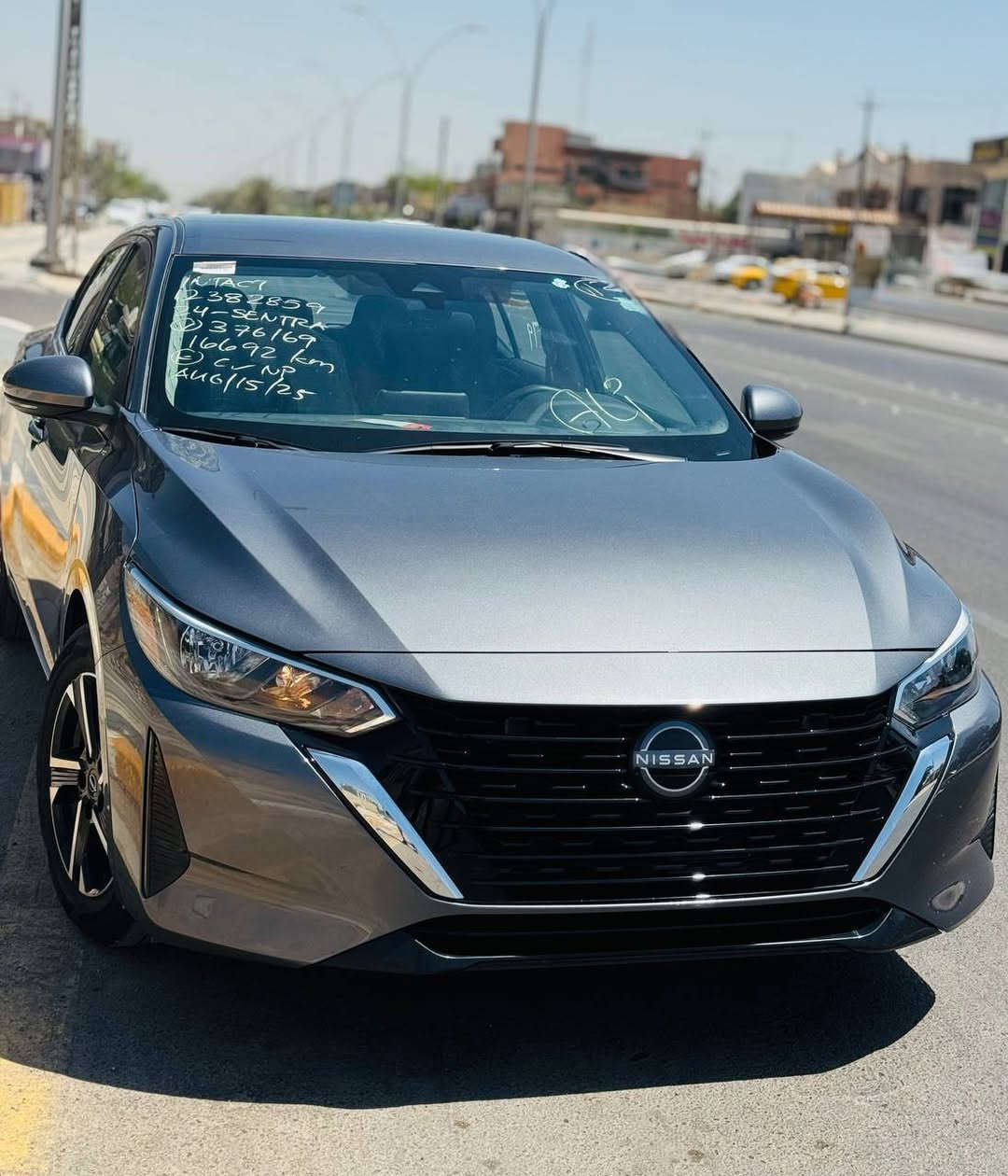 السلام عليكم للبيع
NISSAN SENTRA 🅂🅁 2024
وارد امريكي الشكل الجديد
مواصفات SV
المسافة المقطوعة 11000  mile
 الضرر   
فقط شبر داير الجاملغ الخلفي جهة السائق
ربع الدعامية صبغ بدون تبديل بدون ايرباك
صور الحادث مرفقة
السعر 12900$ بدون رقم
مرقم 14500$ 
العنوان الدورة ***********
