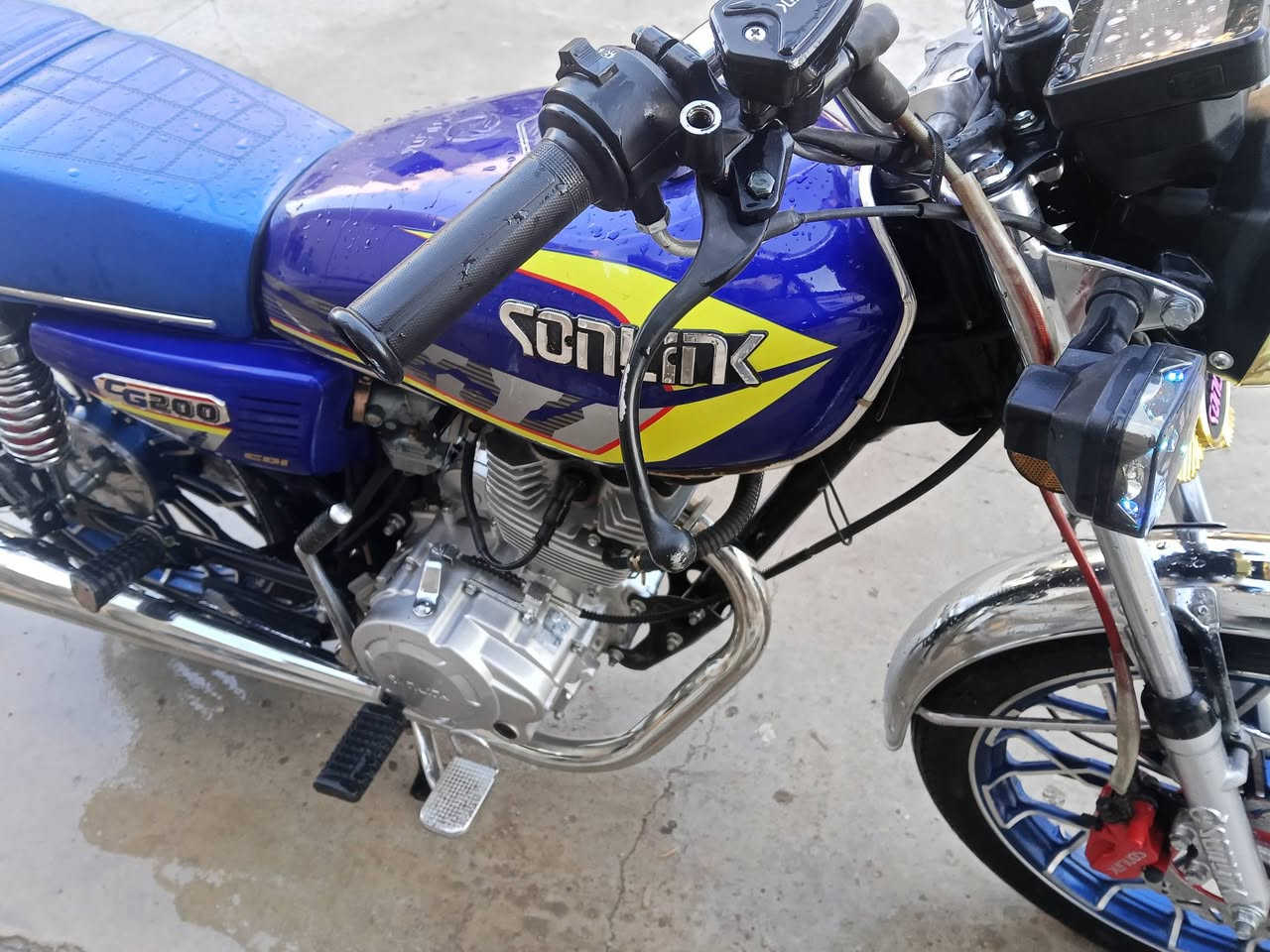 دراجة للبيع موديل 24 محرك 200 وضع شركه السعر 650 الاتصال *********** مكلف بلنشر
