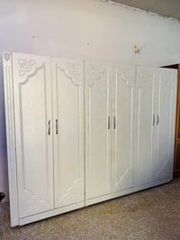 كنتور MDF • نظيف • ٦ أبواب